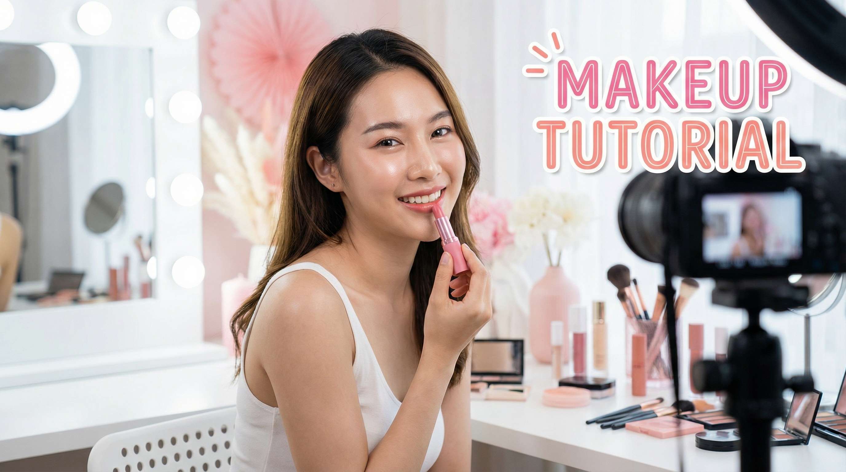 糖心vlog美妆视频教程